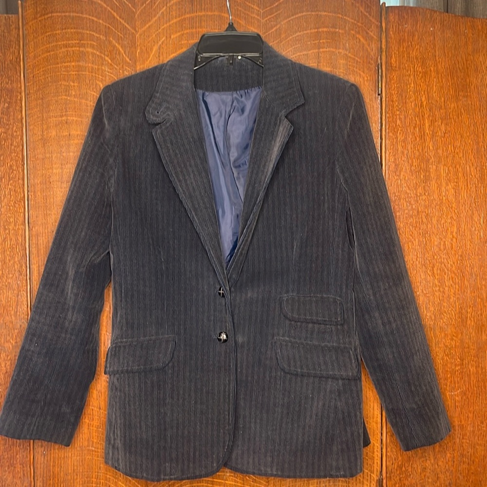 Corduroy blazer